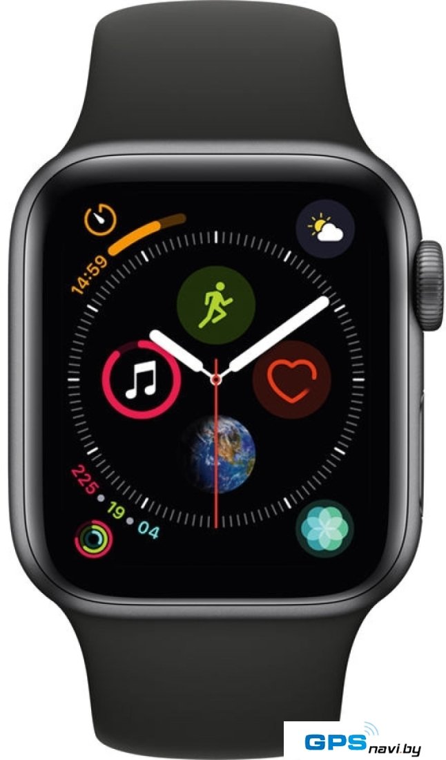 Умные часы Apple Watch Series 4 LTE 40 мм (алюминий серый космос/черный)