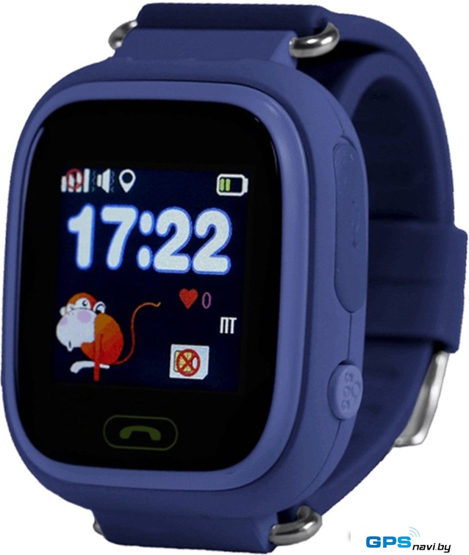 Умные часы Wonlex Q80 (синий)