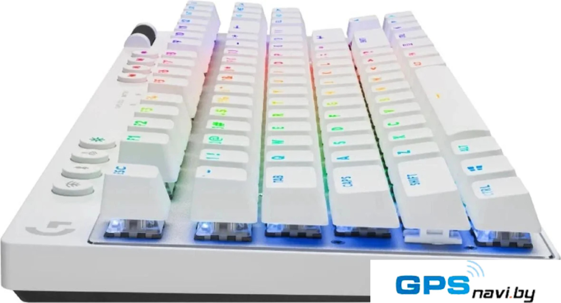 Клавиатура Logitech G Pro X TKL Lightspeed GL Tactile 920-012148 (белый, нет кириллицы)