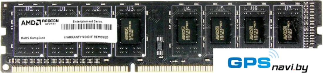Оперативная память AMD Radeon Entertainment 2GB DDR3 PC3-12800 (R532G1601U1S-UO)