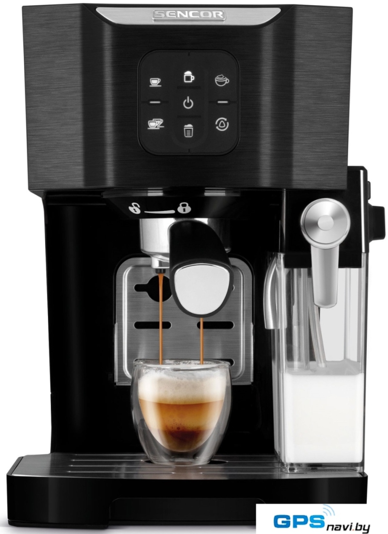 Рожковая помповая кофеварка Sencor SES 4040BK