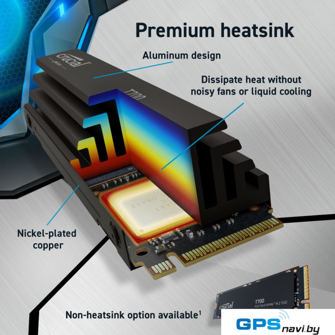 SSD Crucial T700 4TB CT4000T700SSD3