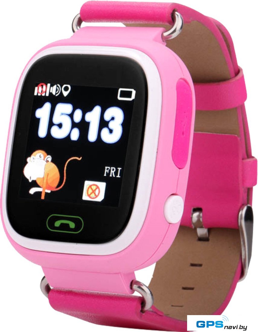 Умные часы Wonlex Q80 (розовый)