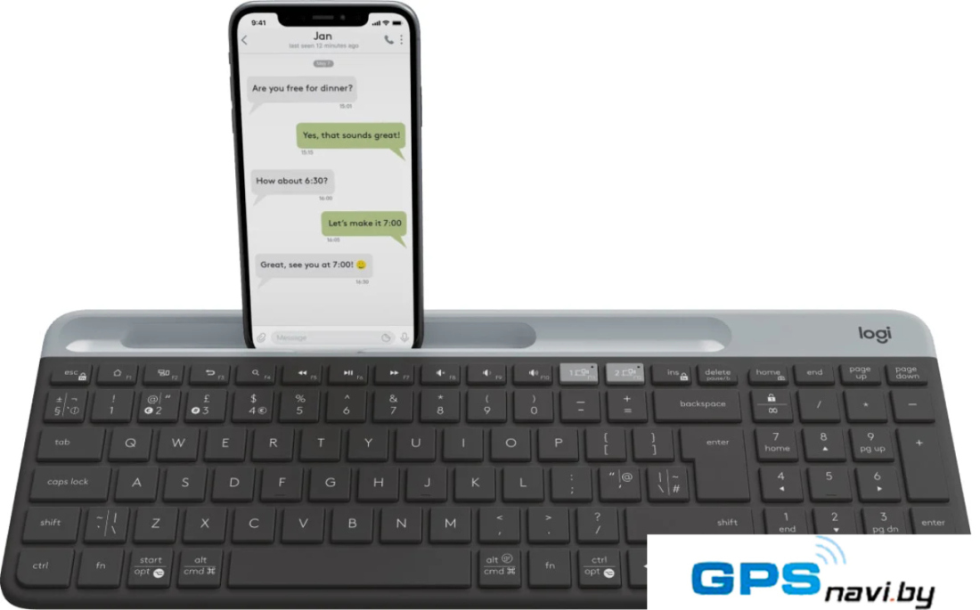Клавиатура Logitech K580 Slim 920-009275 (графитовый)