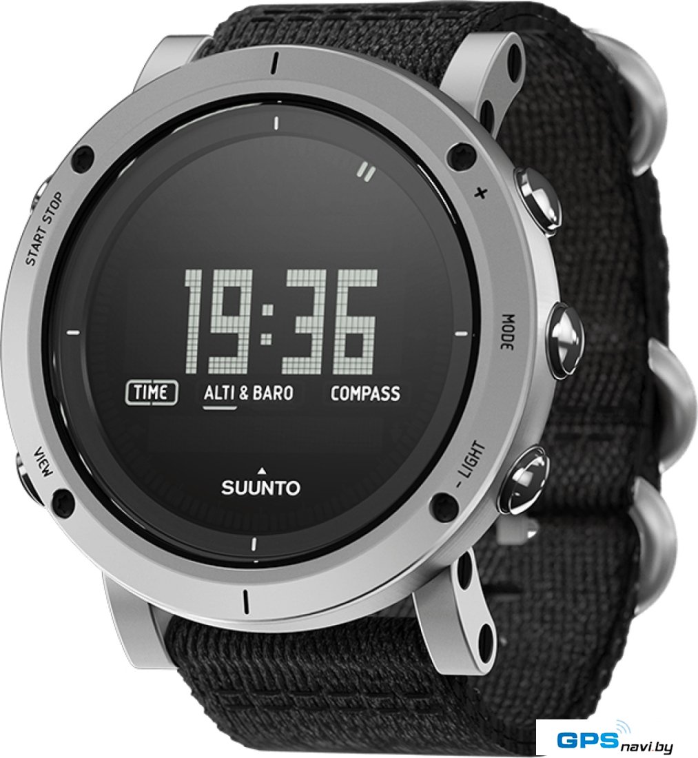 Умные часы Suunto Essential (серебристый/черный) [SS021218000]