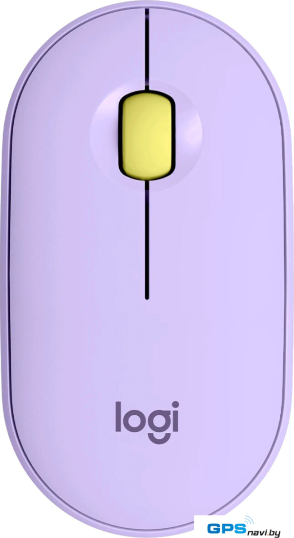 Мышь Logitech M350 Pebble (лавандовый)