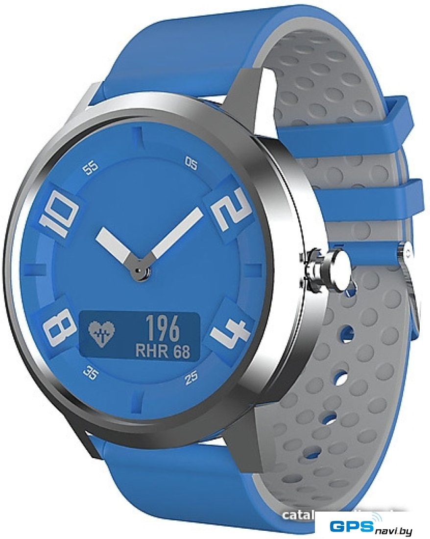 Умные часы Lenovo Watch X (серебристый/синий)