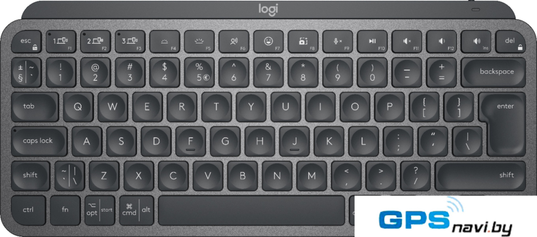Клавиатура Logitech MX Keys Mini (графитовый, европейская версия, нет кириллицы)