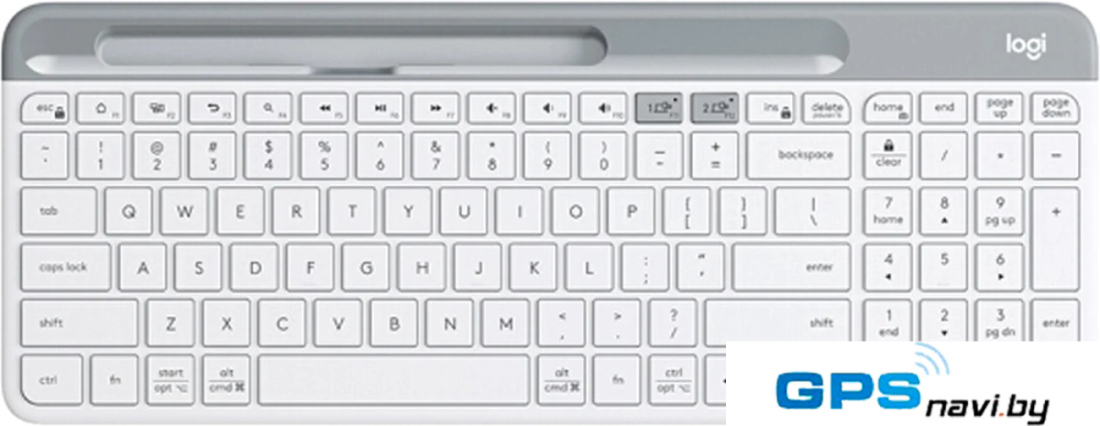 Клавиатура Logitech K580 Slim 920-010621 (белый)