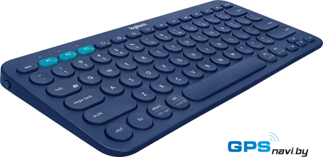 Клавиатура Logitech Multi-Device K380 Bluetooth 920-007597 (синий, нет кириллицы)