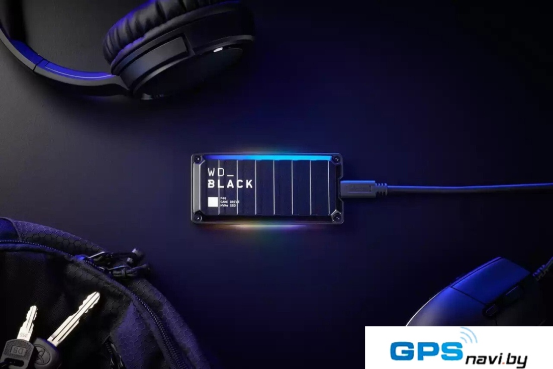Внешний накопитель WD P40 Game Drive 1TB WDBAWY0010BBK