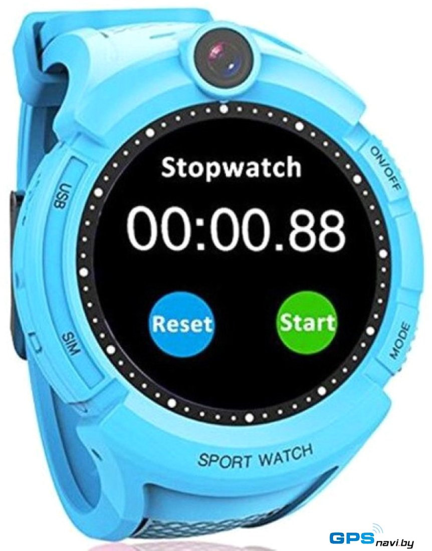 Умные часы Smart Baby Watch Q360 (голубой)