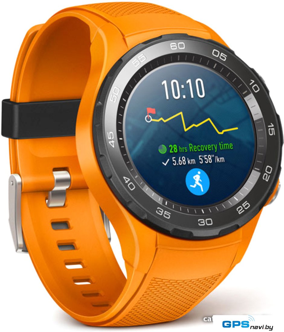 Умные часы Huawei Watch 2 Sport LTE (яркий оранжевый)