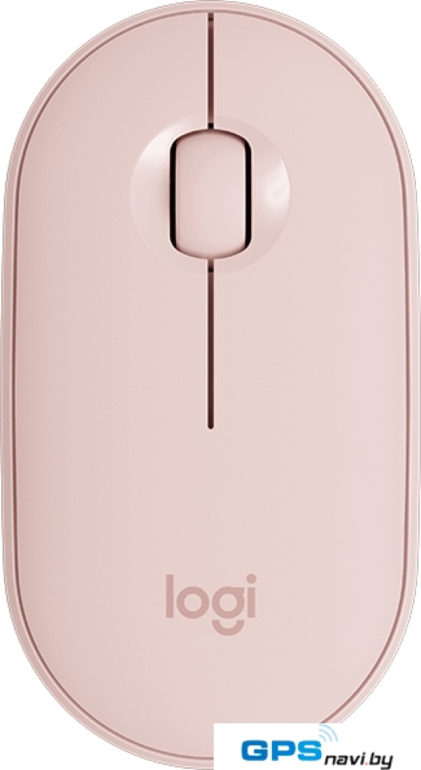 Мышь Logitech M350 Pebble (розовый)