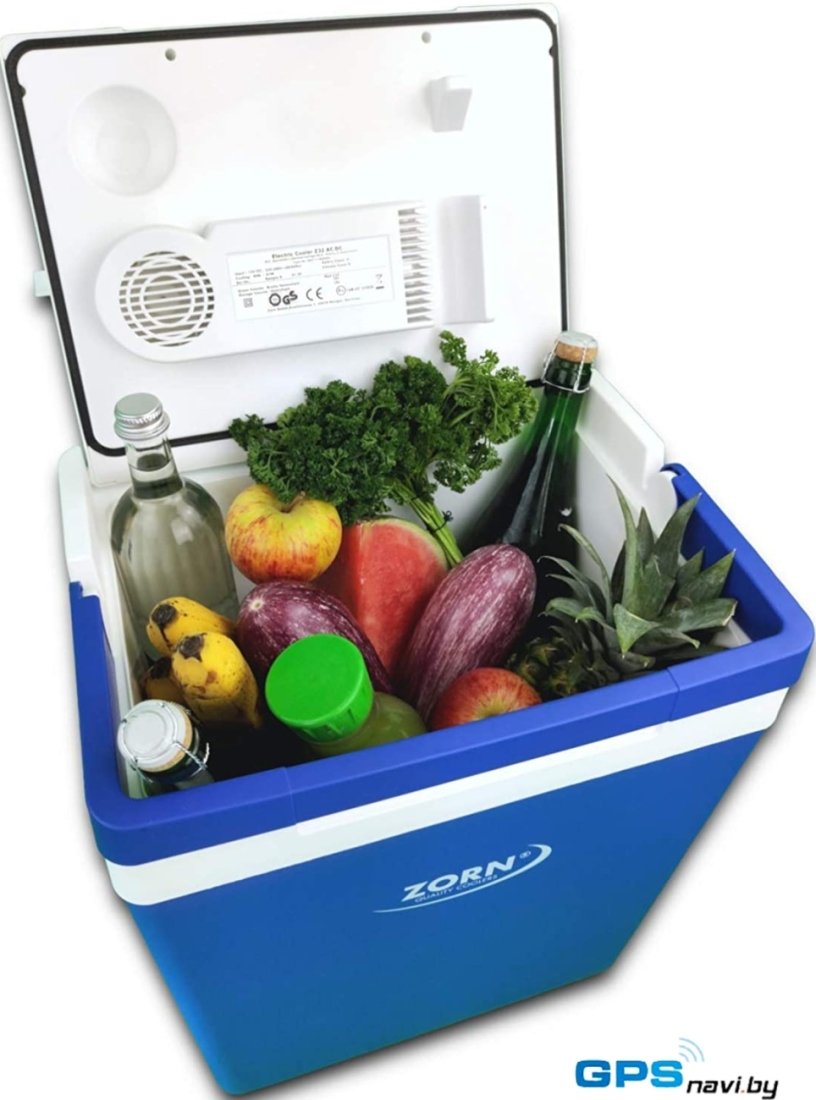 Термоэлектрический автохолодильник Zorn Z32 30л (синий)