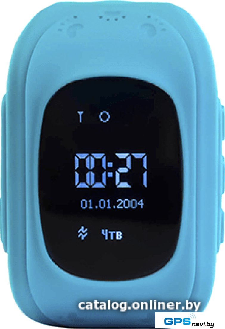 Умные часы Smart Baby Watch Q50 (голубой)