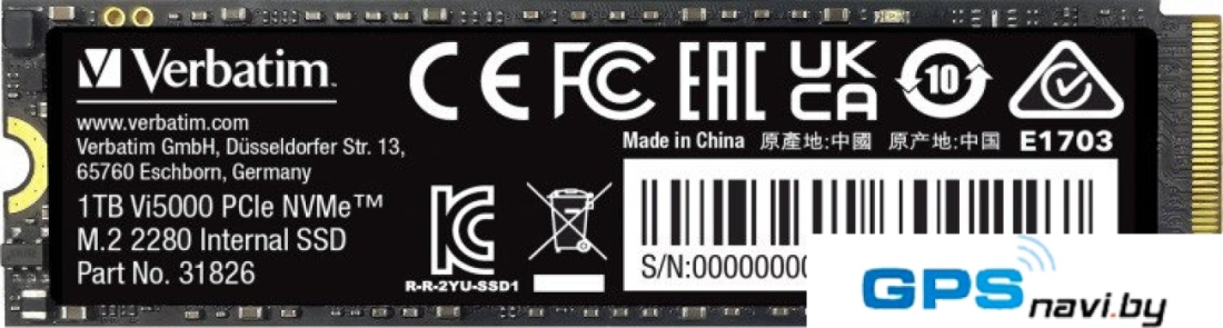 SSD Verbatim Vi5000 1TB 31826