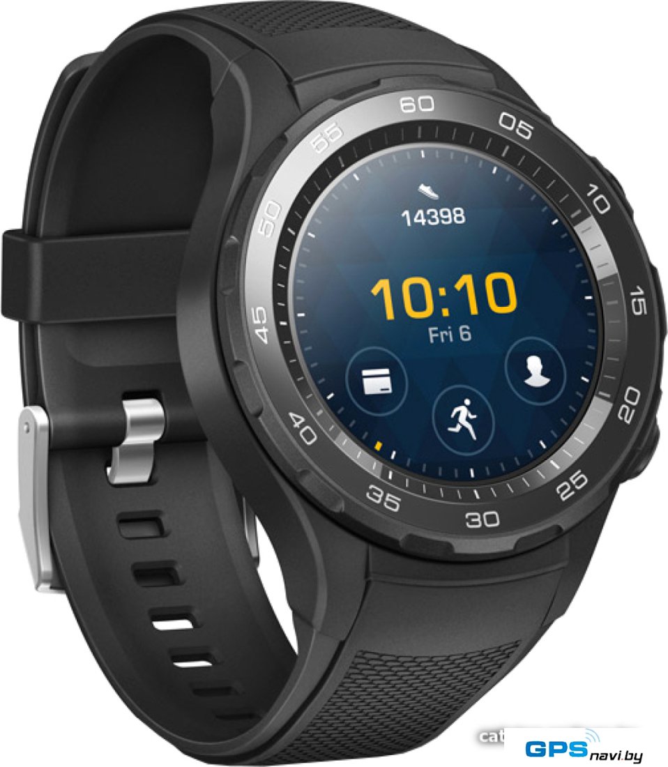 Умные часы Huawei Watch 2 Sport (угольный черный)