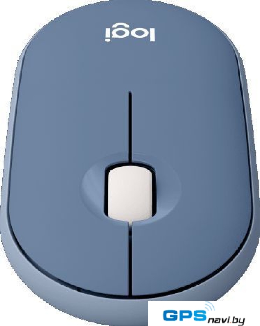 Мышь Logitech M350 Pebble (темно-синий)