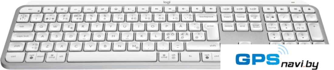 Клавиатура Logitech MX Keys S 920-011601 (светло-серый, с гравировкой)