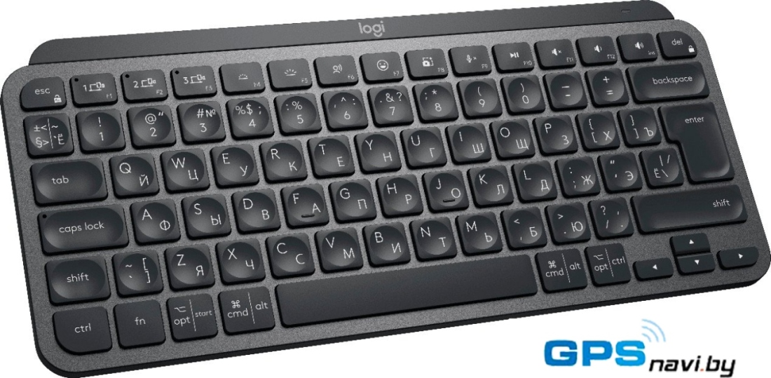 Клавиатура Logitech MX Keys Mini 920-010617 (графитовый, с гравировкой)