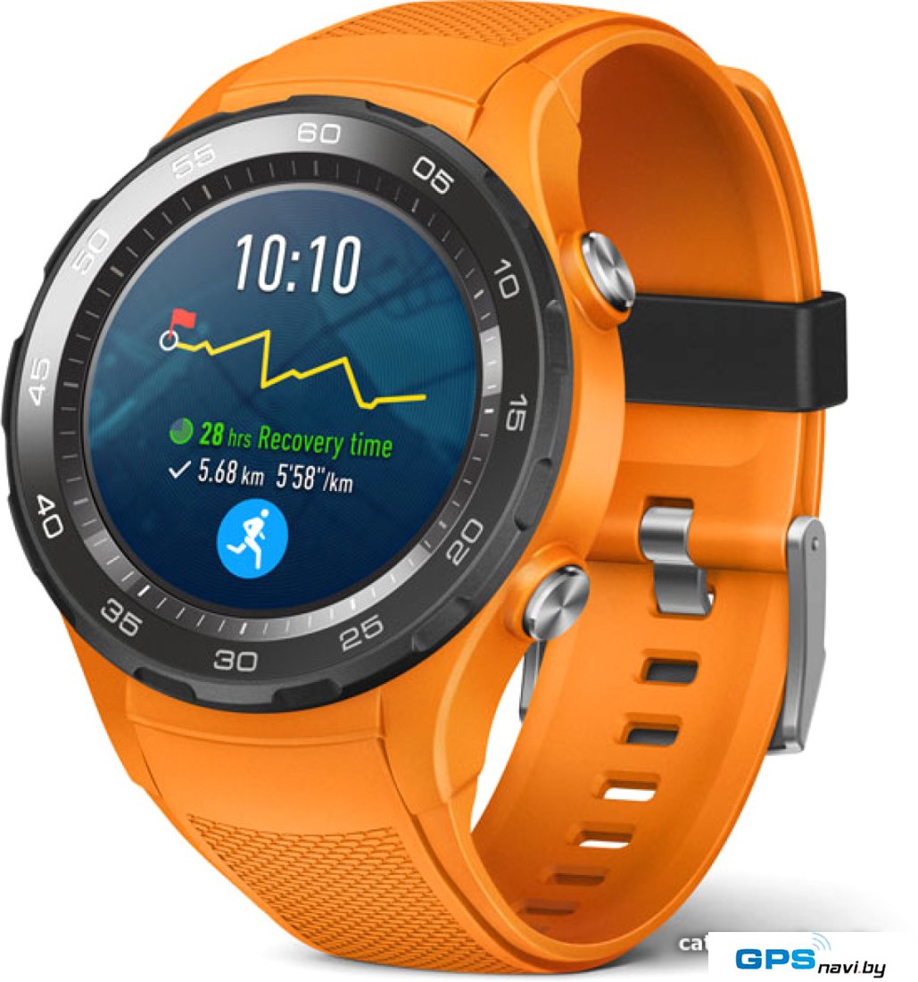 Умные часы Huawei Watch 2 Sport LTE (яркий оранжевый)