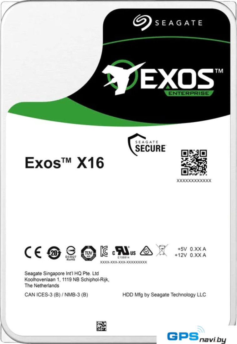 Жесткий диск Seagate Exos X16 14TB ST14000NM001G