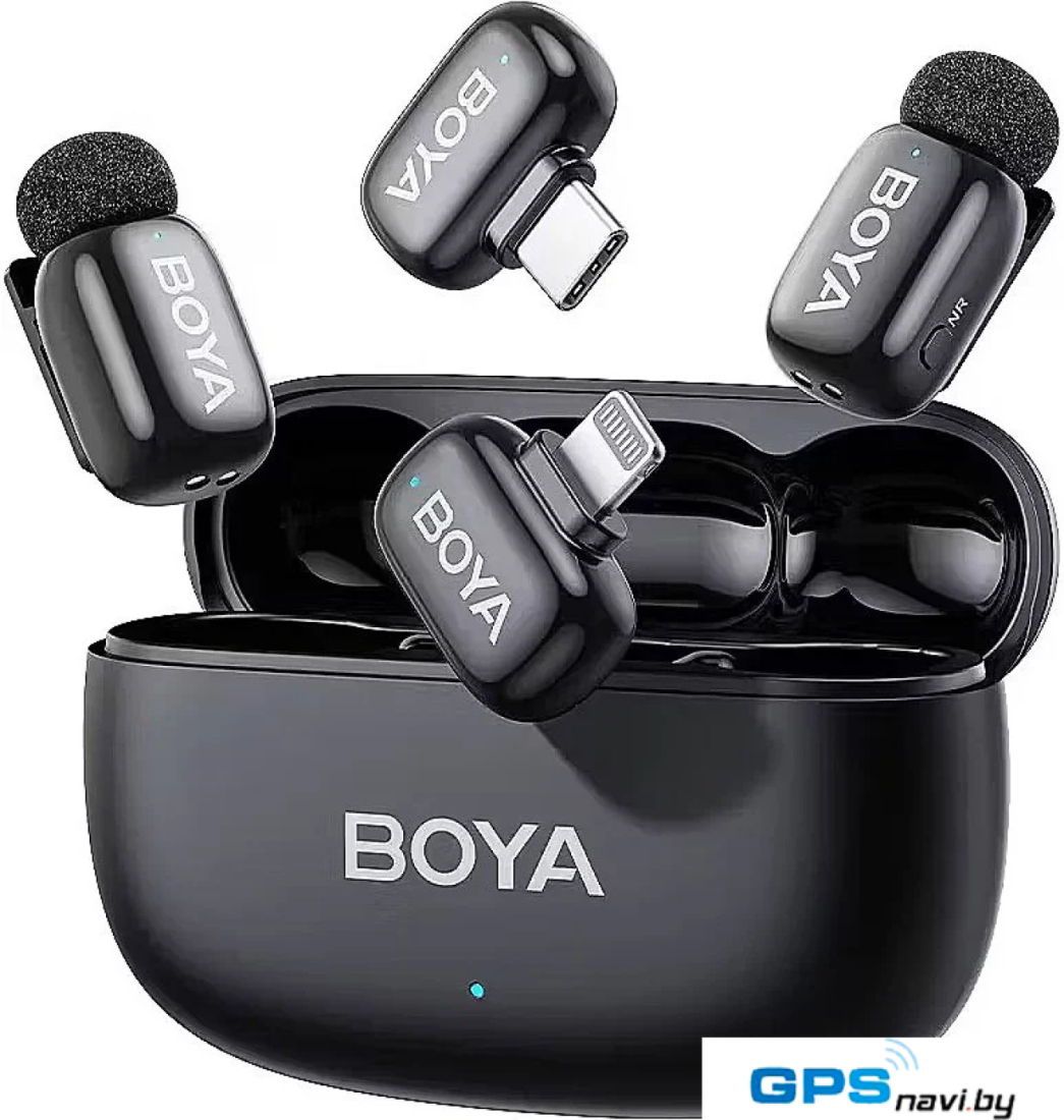 Радиосистема BOYA Mini 2-01 (черный)