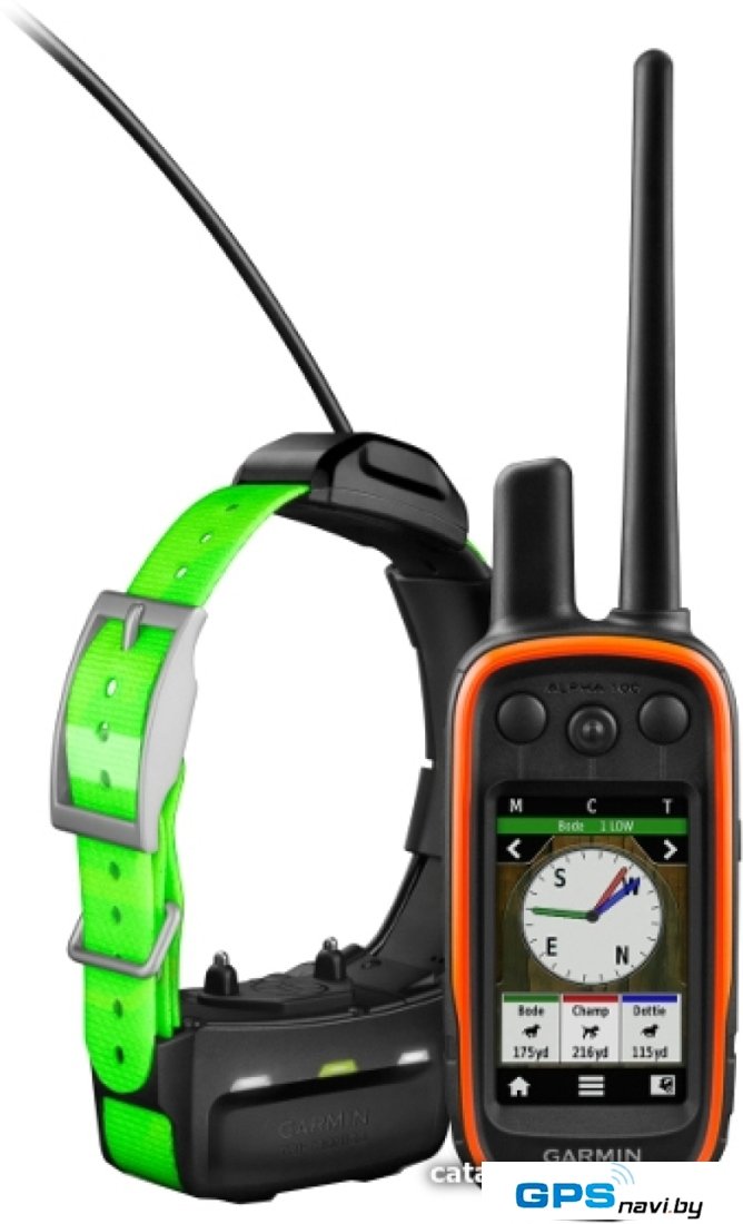 Портативный GPS-трекер Garmin Alpha 100 с ошейником TT15