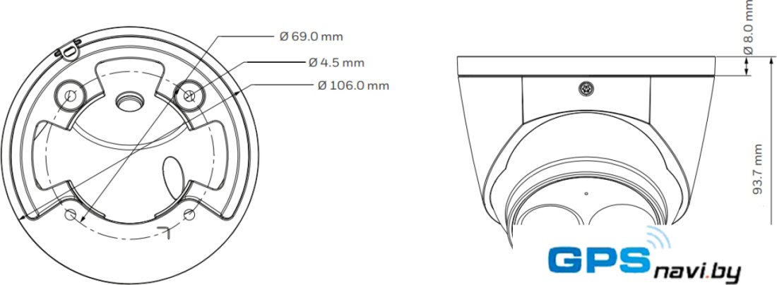 IP-камера Honeywell HEW4PR3