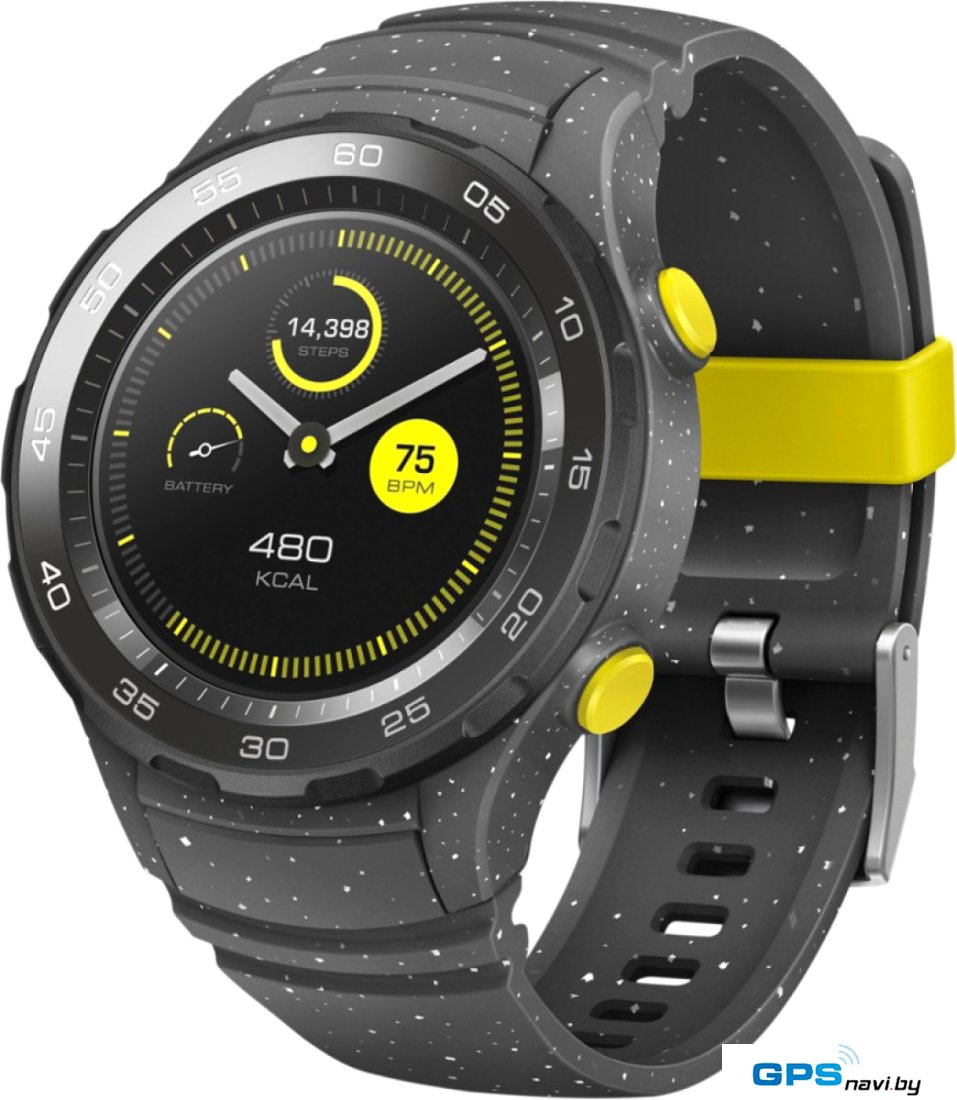 Умные часы Huawei Watch 2 Sport (бетонный серый)