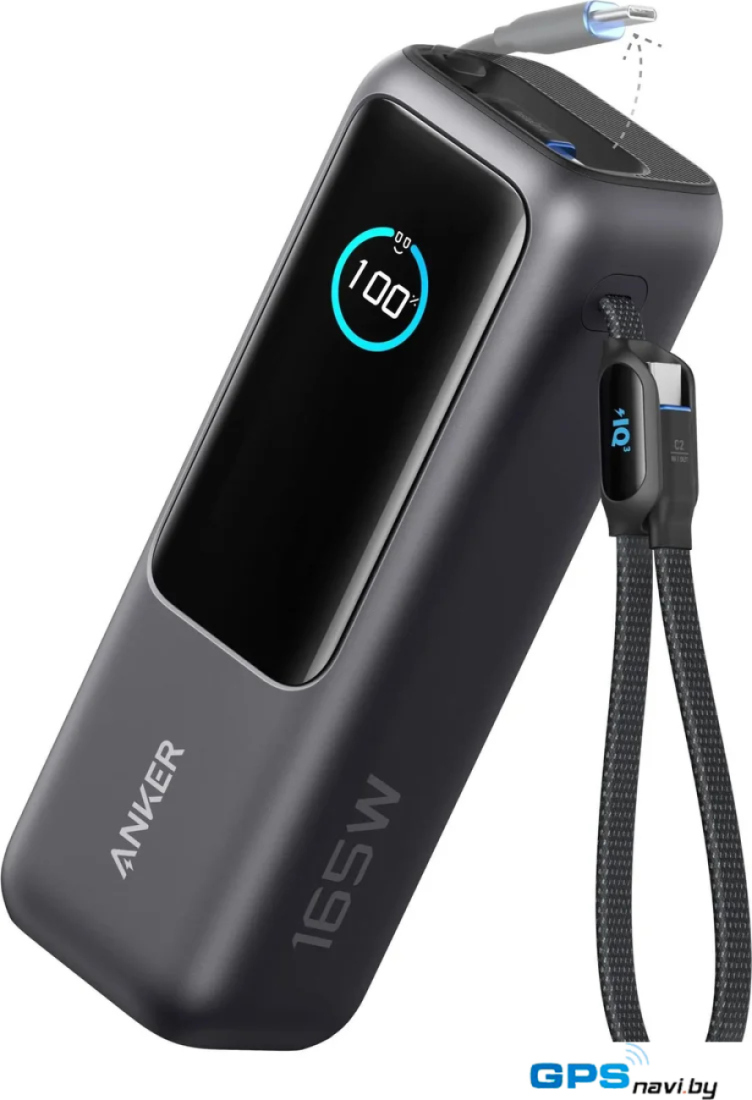 Внешний аккумулятор Anker A1695 165W 25000mAh (черный)