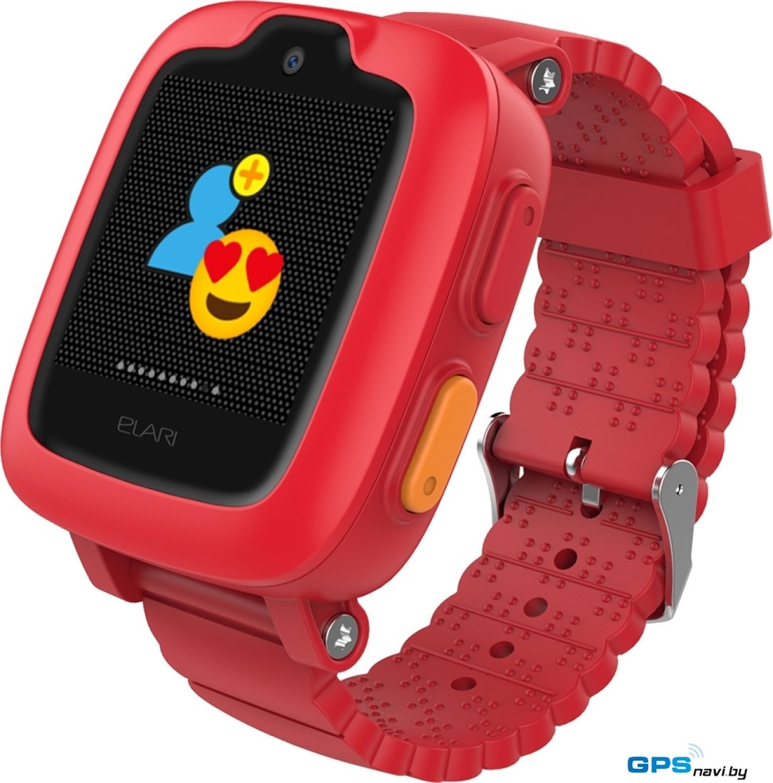 Умные часы Elari KidPhone 3G (красный)