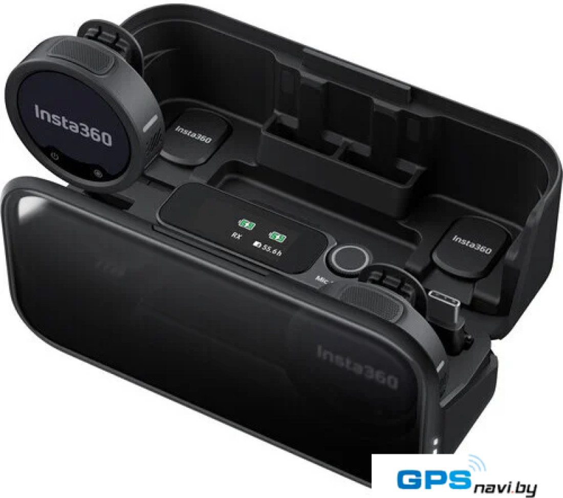 Радиосистема Insta360 Mic Pro (2TX+1RX, черный)