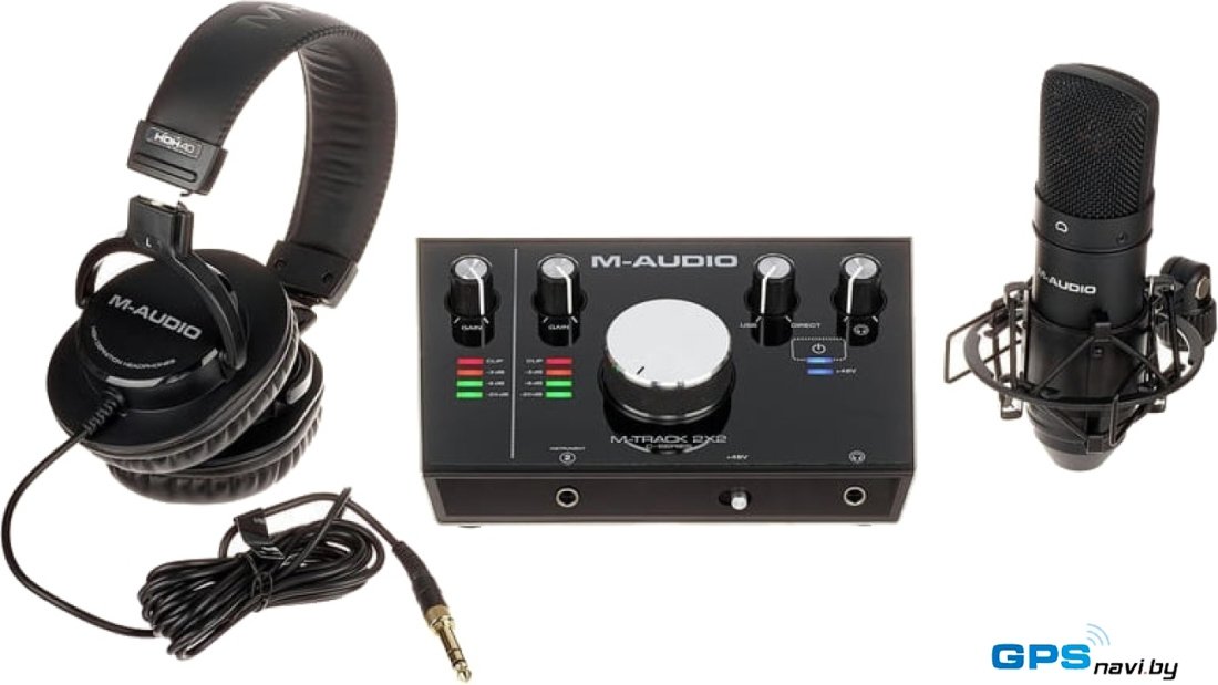 Аудиоинтерфейс M-Audio M-Track 2x2 Vocal Studio Pro