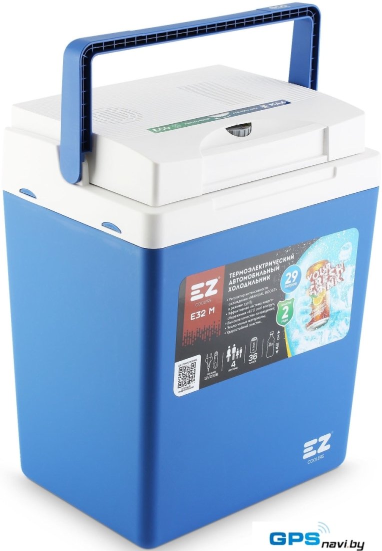 Термоэлектрический автохолодильник Ezetil E32 M 29л (синий)