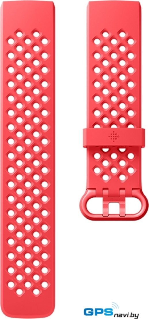 Ремешок Fitbit спортивный для Fitbit Charge 3 (L, scarlet)