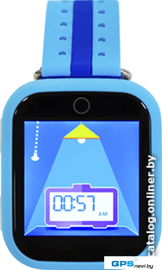 Умные часы Smart Baby Watch Q90 (синий)