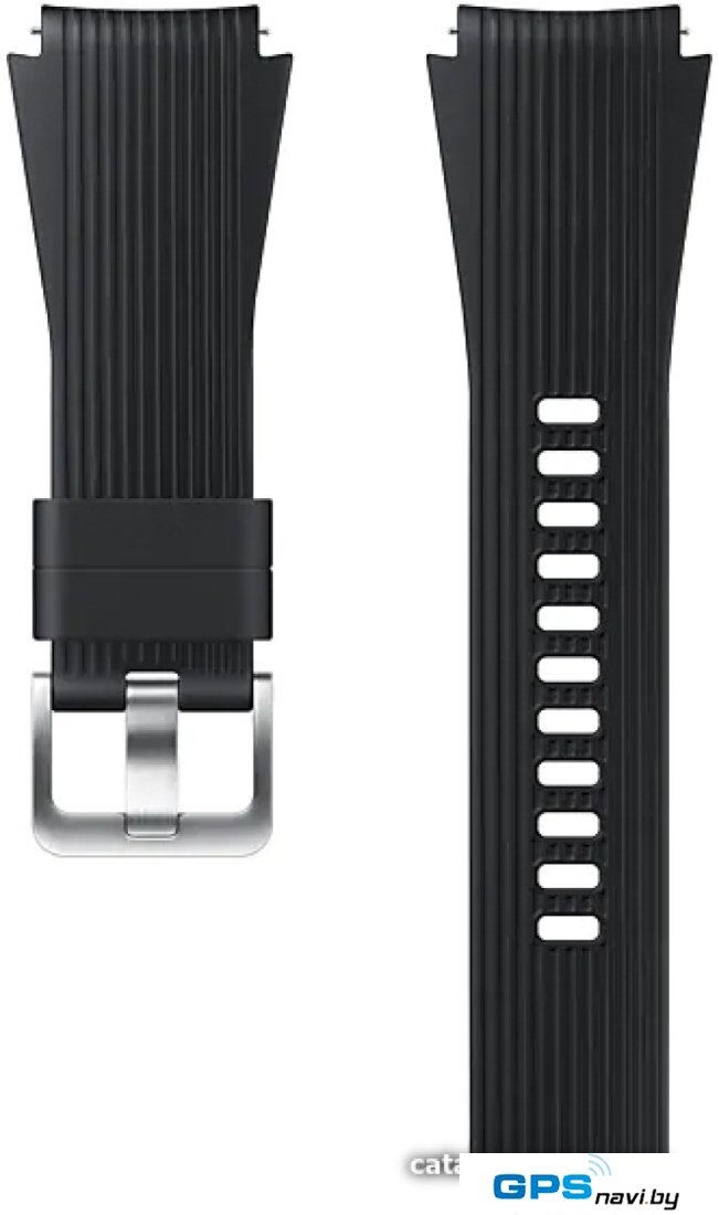 Ремешок Samsung Silicone для Galaxy Watch 46mm (черный)