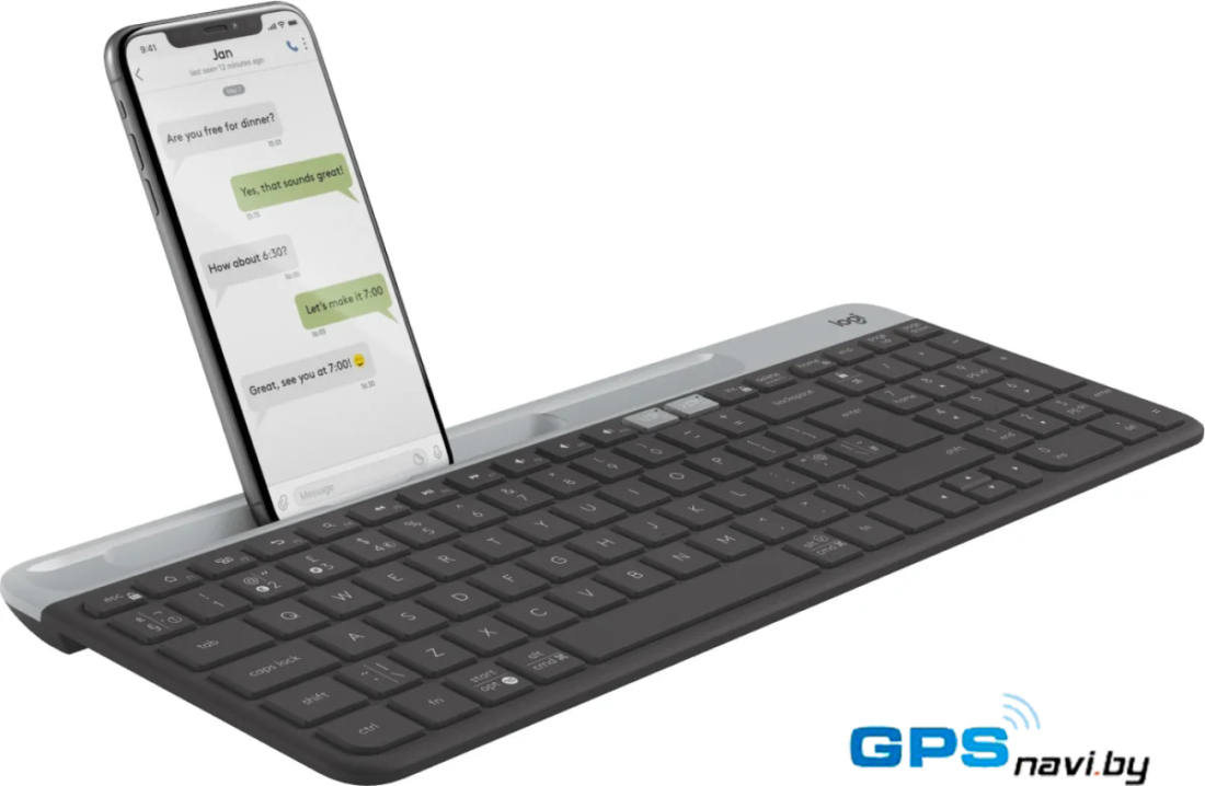 Клавиатура Logitech K580 Slim 920-009275 (графитовый)