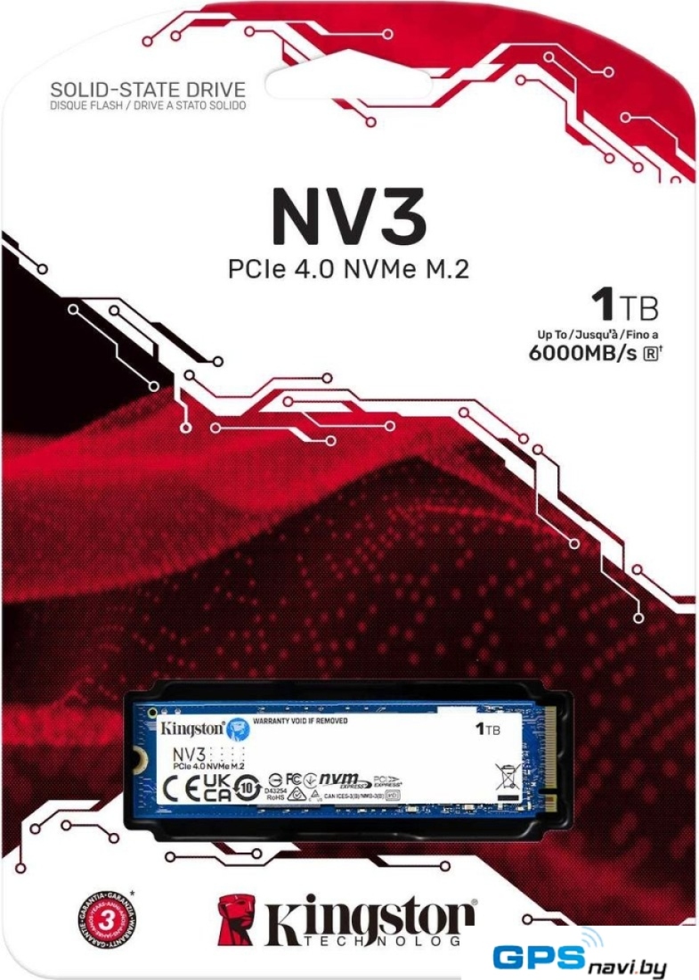 SSD Kingston NV3 1TB SNV3S/1000G