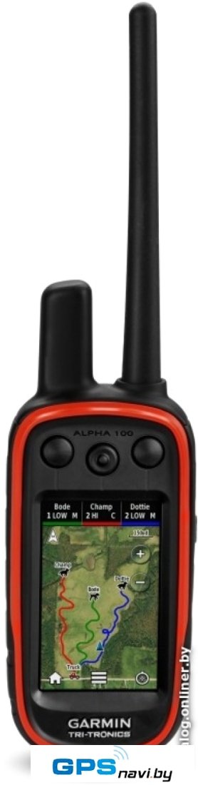Портативный GPS-трекер Garmin Alpha 100 с ошейником TT15