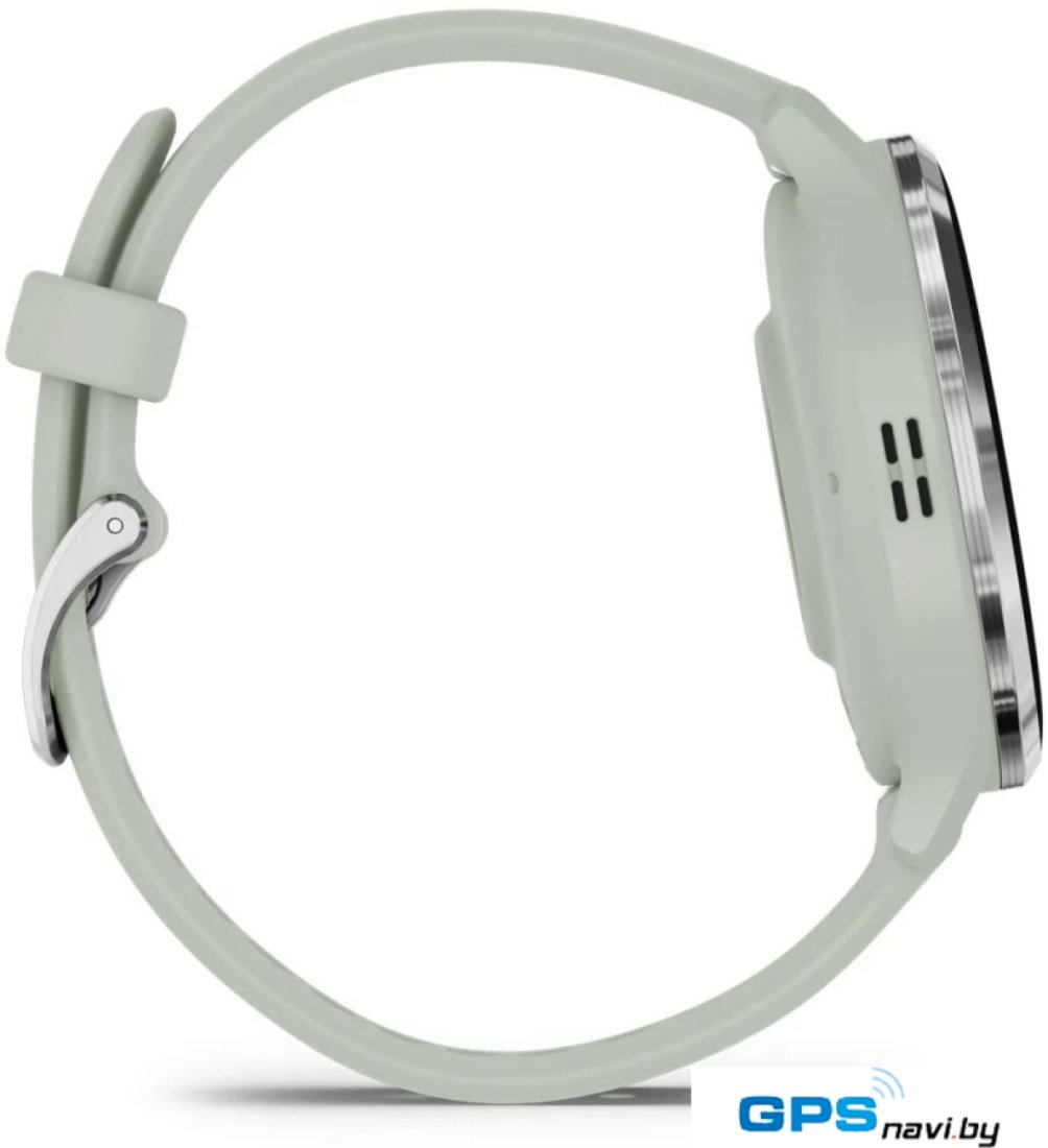 Умные часы Garmin Venu 3S (шалфей, с силиконовым ремешком)