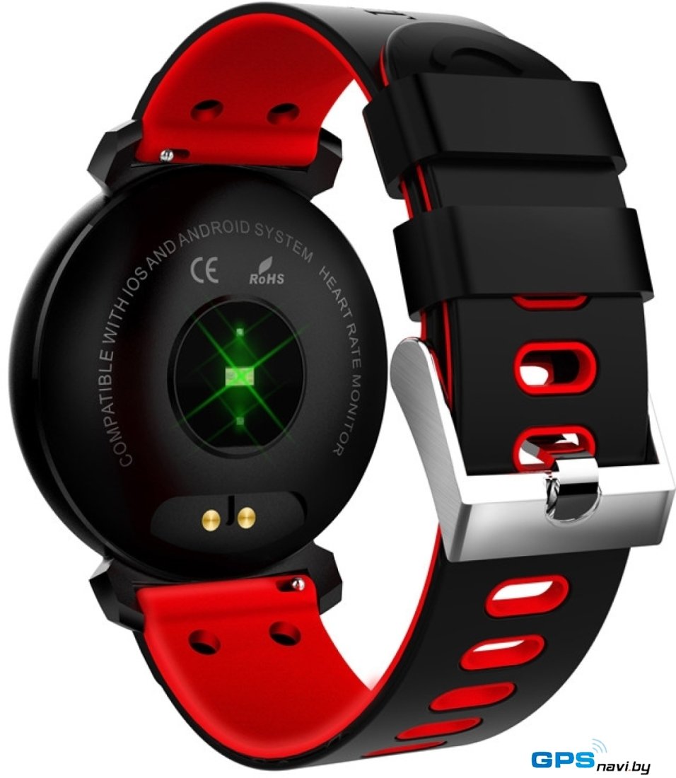 Умные часы Wise WG-SW21 (черный/красный)