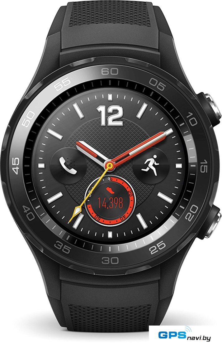 Умные часы Huawei Watch 2 Sport LTE (угольный черный)