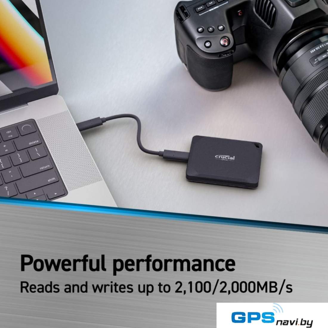 Внешний накопитель Crucial X10 Pro 2TB CT2000X10PROSSD9