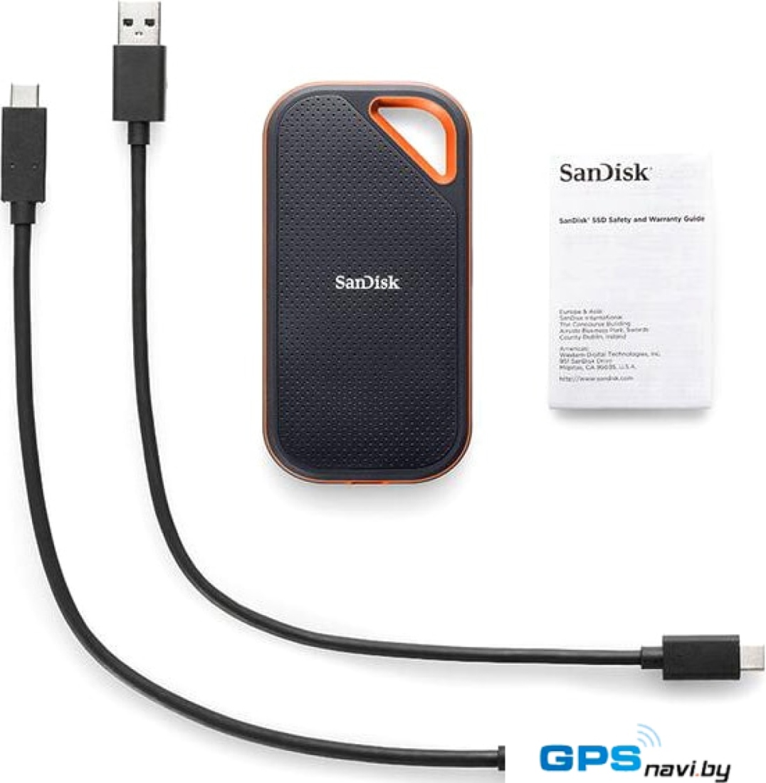 Внешний накопитель SanDisk Extreme Pro Portable V2 SDSSDE81-1T00-G25 1TB