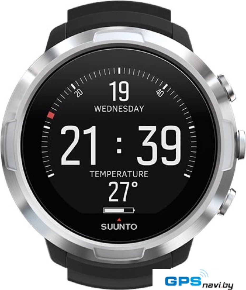 Профессиональные умные часы Suunto D5 (серебристый/черный)