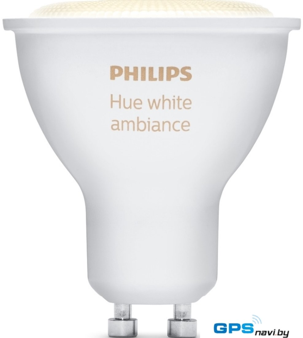 Светодиодная лампочка Philips Hue White Ambiance GU10 5.5 Вт