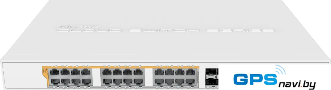 Управляемый коммутатор 3-го уровня Mikrotik CRS328-24P-4S+RM